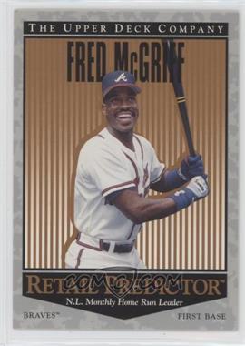 1996 Upper Deck - Retail Predictor #R35 - Fred McGriff