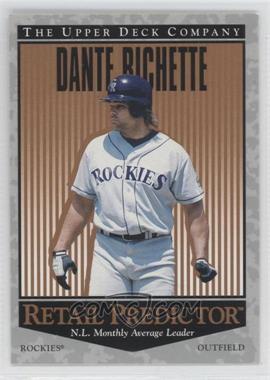 1996 Upper Deck - Retail Predictor #R53 - Dante Bichette