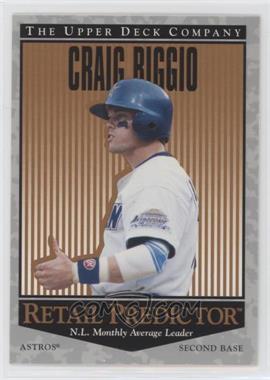 1996 Upper Deck - Retail Predictor #R54 - Craig Biggio