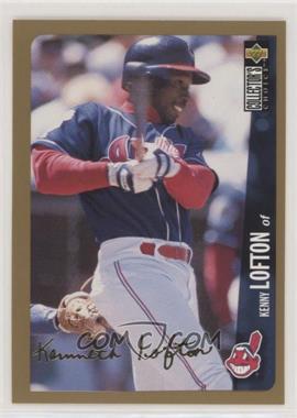 1996 Upper Deck Collector's Choice - [Base] - Gold Signature #127 - Kenny Lofton