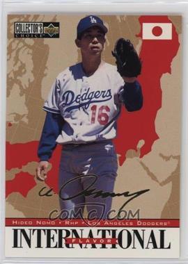1996 Upper Deck Collector's Choice - [Base] - Gold Signature #332 - Hideo Nomo