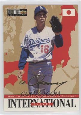 1996 Upper Deck Collector's Choice - [Base] - Gold Signature #332 - Hideo Nomo