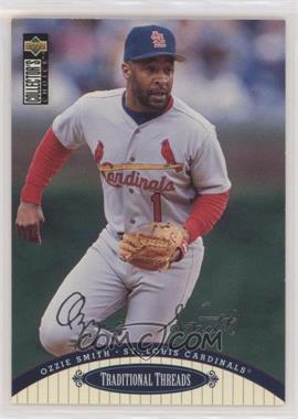 1996 Upper Deck Collector's Choice - [Base] - Silver Signature #104 - Ozzie Smith