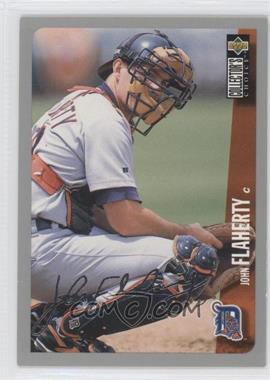 1996 Upper Deck Collector's Choice - [Base] - Silver Signature #141 - John Flaherty