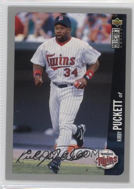 1996 Upper Deck Collector's Choice - [Base] - Silver Signature #200 - Kirby Puckett