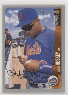 1996 Upper Deck Collector's Choice - [Base] - Silver Signature #227 - Butch Huskey [EX to NM]