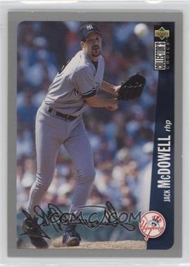 1996 Upper Deck Collector's Choice - [Base] - Silver Signature #233 - Jack McDowell