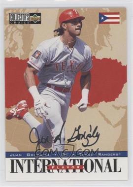 1996 Upper Deck Collector's Choice - [Base] - Silver Signature #338 - Juan Gonzalez