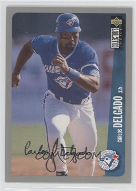 1996 Upper Deck Collector's Choice - [Base] - Silver Signature #352 - Carlos Delgado