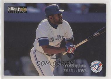 1996 Upper Deck Collector's Choice - [Base] - Silver Signature #423 - Joe Carter