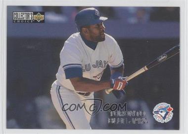 1996 Upper Deck Collector's Choice - [Base] - Silver Signature #423 - Joe Carter