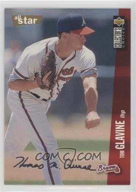 1996 Upper Deck Collector's Choice - [Base] - Silver Signature #455 - Tom Glavine