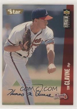 1996 Upper Deck Collector's Choice - [Base] - Silver Signature #455 - Tom Glavine