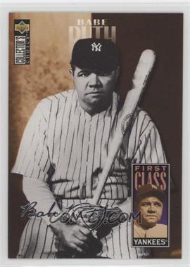 1996 Upper Deck Collector's Choice - [Base] - Silver Signature #500 - Babe Ruth