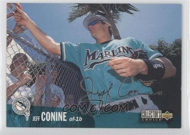 1996 Upper Deck Collector's Choice - [Base] - Silver Signature #555 - Jeff Conine