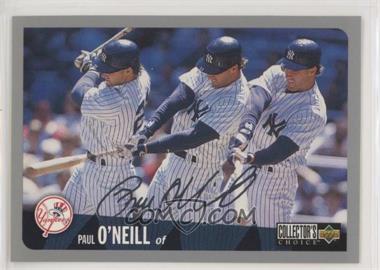 1996 Upper Deck Collector's Choice - [Base] - Silver Signature #635 - Paul O'Neill