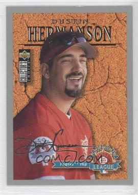 1996 Upper Deck Collector's Choice - [Base] - Silver Signature #651 - Dustin Hermanson