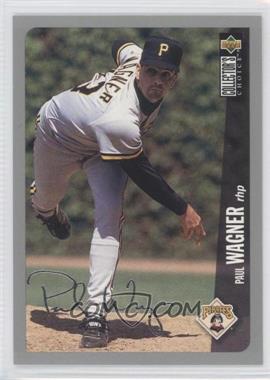 1996 Upper Deck Collector's Choice - [Base] - Silver Signature #676 - Paul Wagner