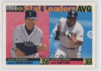 Edgar Martinez, Tony Gwynn