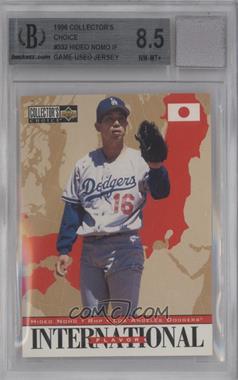 1996 Upper Deck Collector's Choice - [Base] #332 - Hideo Nomo [BGS 8.5 NM‑MT+]