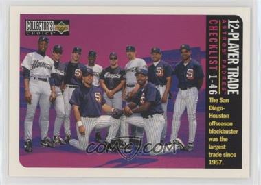 1996 Upper Deck Collector's Choice - [Base] #358 - 12-Player Trade Checklist