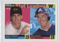 Mike Mussina, Greg Maddux