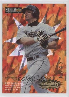 1996 Upper Deck Collector's Choice - You Crash the Game - Gold #CG19.1 - Jeff Bagwell (July 4-7)