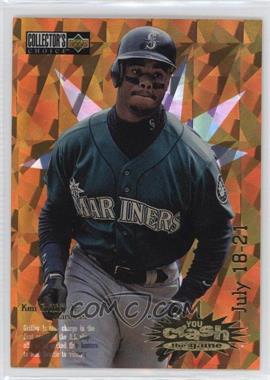 1996 Upper Deck Collector's Choice - You Crash the Game - Gold #CG26.1 - Ken Griffey Jr. (July 18-21)