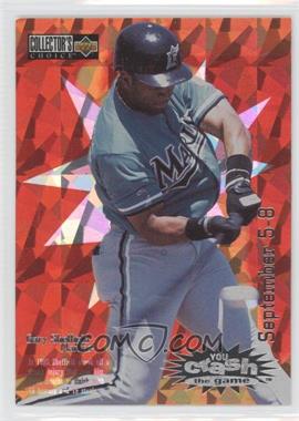 1996 Upper Deck Collector's Choice - You Crash the Game #CG18.3 - Gary Sheffield (September 5-8)