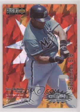 1996 Upper Deck Collector's Choice - You Crash the Game #CG18.3 - Gary Sheffield (September 5-8)