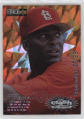 1996 Upper Deck Collector's Choice - You Crash the Game #CG27.3 - Ron Gant (September 27-29)