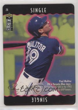 1996 Upper Deck Collector's Choice - You Make the Play - Gold Signature #26.1 - Paul Molitor (Single)