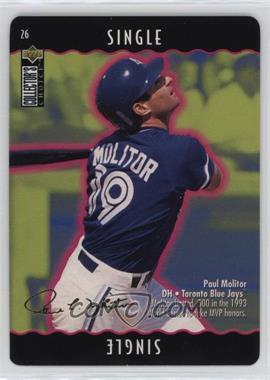 1996 Upper Deck Collector's Choice - You Make the Play - Gold Signature #26.1 - Paul Molitor (Single)
