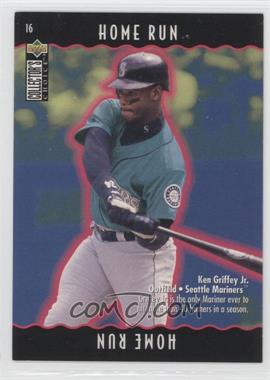 1996 Upper Deck Collector's Choice - You Make the Play - Square Corners #16.1 - Ken Griffey Jr. (Home Run)