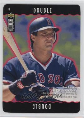 1996 Upper Deck Collector's Choice - You Make the Play #10.1 - Jose Canseco (Double)