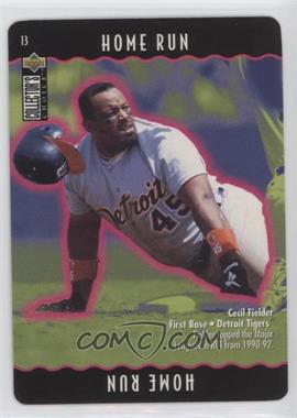 1996 Upper Deck Collector's Choice - You Make the Play #13.1 - Cecil Fielder (Home Run)