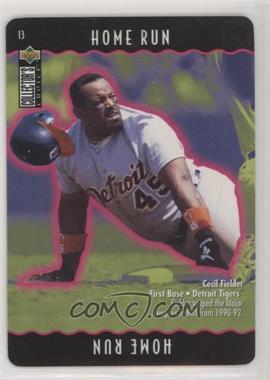 1996 Upper Deck Collector's Choice - You Make the Play #13.1 - Cecil Fielder (Home Run)