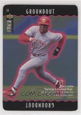 1996 Upper Deck Collector's Choice - You Make the Play #20.2 - Barry Larkin (Groundout)