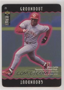 1996 Upper Deck Collector's Choice - You Make the Play #20.2 - Barry Larkin (Groundout)