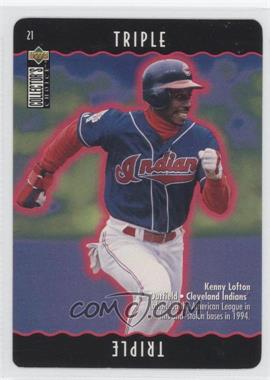 1996 Upper Deck Collector's Choice - You Make the Play #21.1 - Kenny Lofton (Triple)
