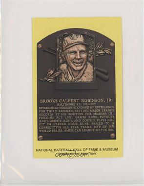 1997-2018 National Baseball Hall of Fame and Museum Postcards - [Base] - Scenic Art #_BRRO.1 - Inducted 1983 - Brooks Robinson [Poor to Fair]