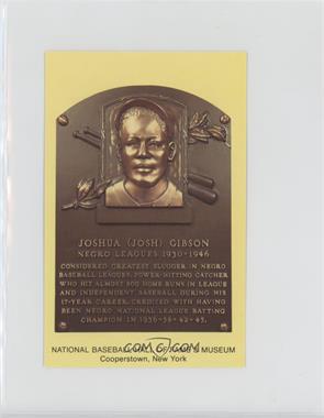 1997-2018 National Baseball Hall of Fame and Museum Postcards - [Base] - Scenic Art #_JOGI - Inducted 1972 - Josh Gibson