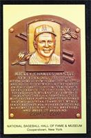 Inducted 1974 - Mickey Mantle [Good to VG‑EX]