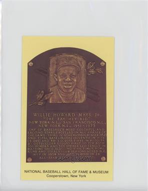 1997-2018 National Baseball Hall of Fame and Museum Postcards - [Base] - Scenic Art #_WIMA - Inducted 1979 - Willie Mays