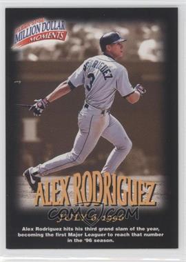 1997-98 Fleer Million Dollar Moments - [Base] - Redemption Back #28 - Alex Rodriguez