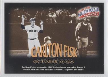 1997-98 Fleer Million Dollar Moments - [Base] - Redemption Back #41 - Carlton Fisk