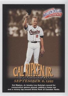 1997-98 Fleer Million Dollar Moments - [Base] - Redemption Back #8 - Cal Ripken Jr.