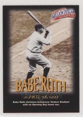 1997-98 Fleer Million Dollar Moments - [Base] #3 - Babe Ruth