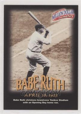 1997-98 Fleer Million Dollar Moments - [Base] #3 - Babe Ruth