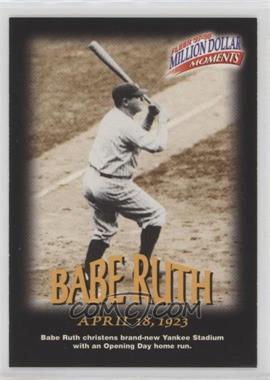 1997-98 Fleer Million Dollar Moments - [Base] #3 - Babe Ruth